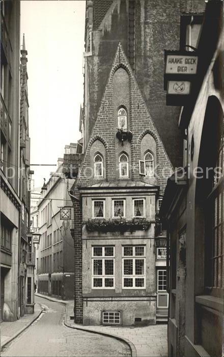 BREMEN  CITY Haake Beck Bier Strassenansicht