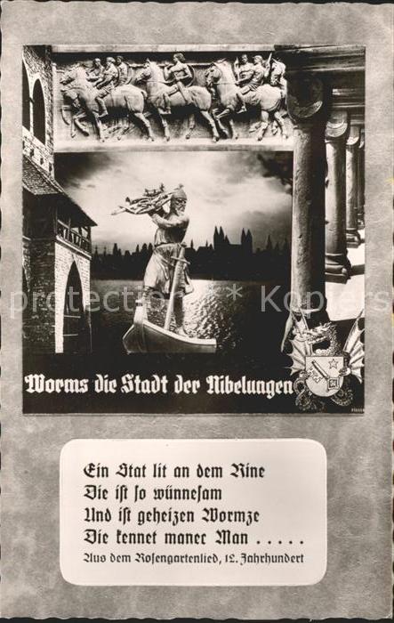 Worms Rhein Gedicht Ritter