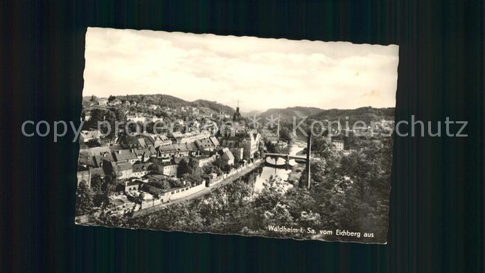 Waldheim Sachsen vom Eichberg