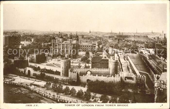 London Tower from Tower Bridge