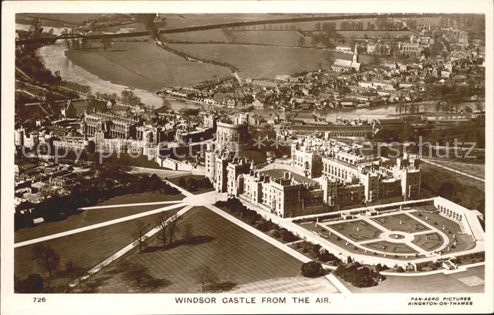 Windsor Berkshire Windsor Castle Fliegeraufnahme