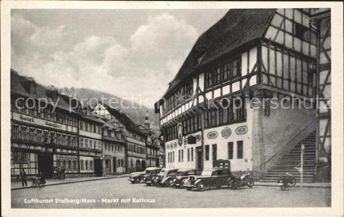 Stolberg Harz Markt Rathaus