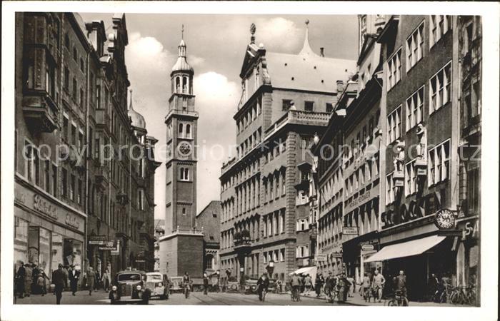 Augsburg Untere Maximilianstrasse Perlach Rathaus Elias Holl