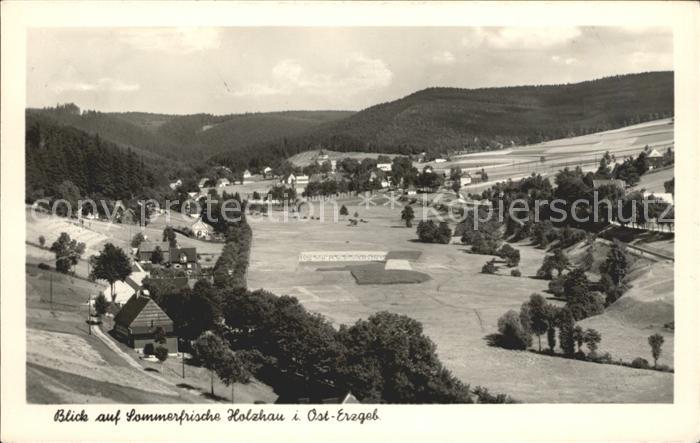 Holzhau Rechenberg-Bienenmuehle Ortsansicht