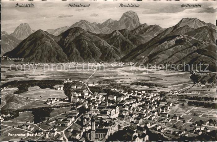 Bad Aibling Bruennstein Hochsalwand Wendelstein Breitenstein