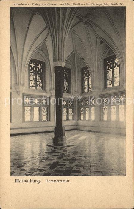 Marienburg Westpreussen Sommerremter