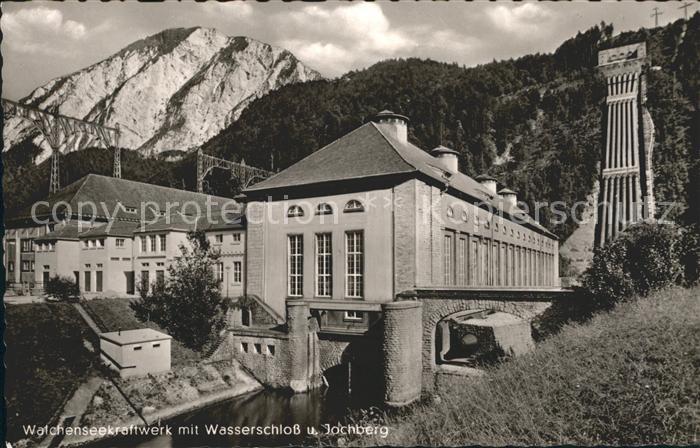 Walchensee Kraftwerk Wasserschloss Jochberg