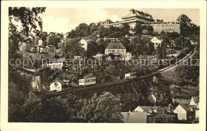 DRESDEN Elbe HO Gaststaette Luisenhof Standseilbahn