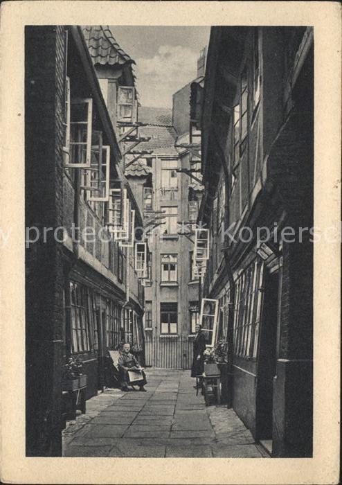 HAMBURG  CITY Alt Krameramtswohnungen