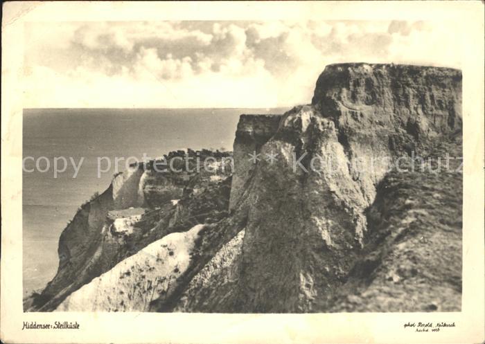 Insel Hiddensee Steilkueste