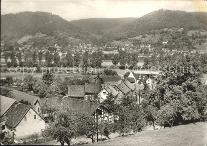 Uhlstaedt-Kirchhasel Ortsansicht Kreis Rudolstadt