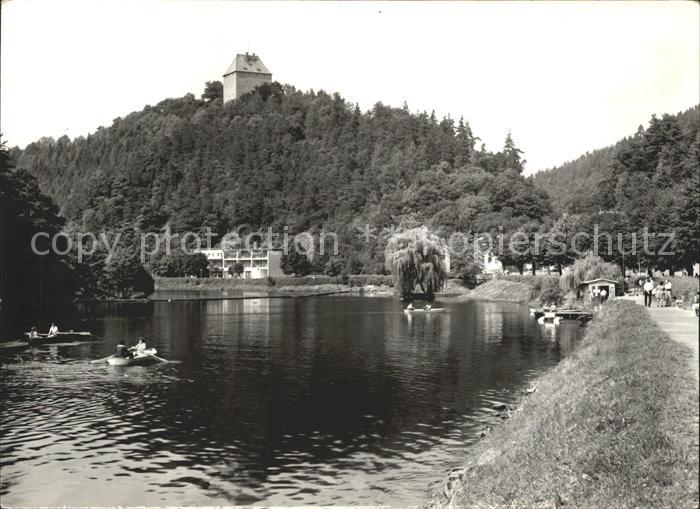 Ziegenrueck Saale Waldbad Burg