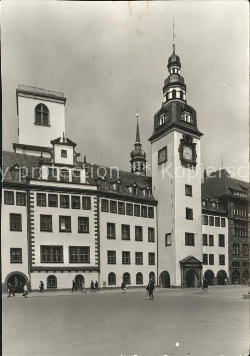 Karl-Marx-Stadt CHEMNITZ Renaissancefluegel Rathauses