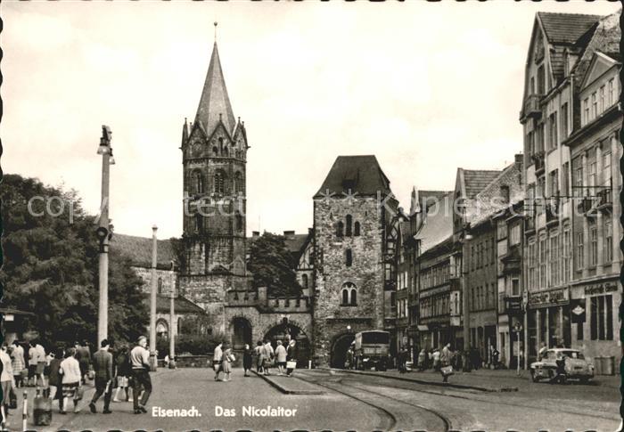Eisenach Thueringen Nicolaitor