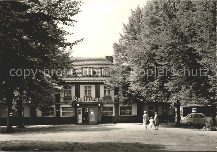 Wandlitz Wandlitzsee HO Gaststaette Strandcafe