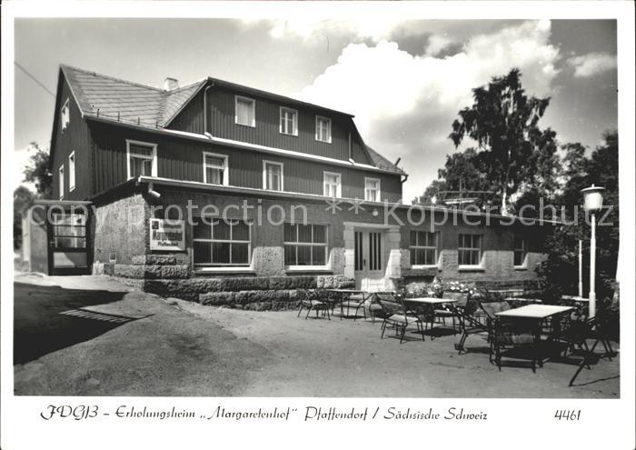 Pfaffendorf Koenigstein FDGB Erholungsheim Margaretenhof