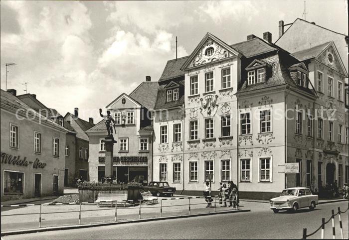 Schneeberg Erzgebirge Kreis  Aue Ernst Schneller Platz