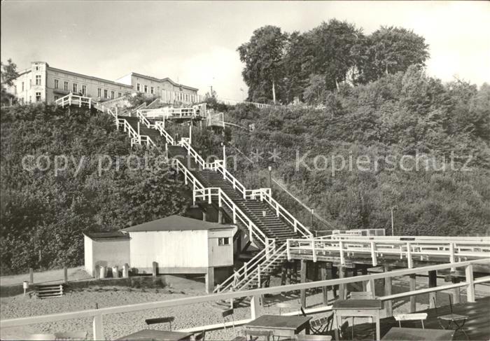 Sellin Ruegen Treppe Seebruecke