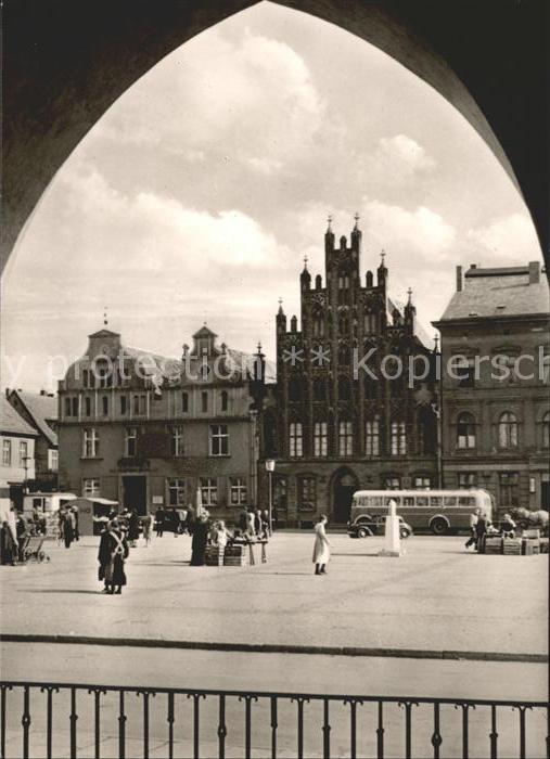 Greifswald Mecklenburg Vorpommern Platz Freundschaft