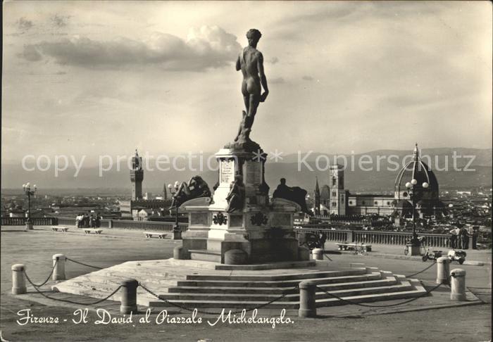 Firenze Florenz David esplanade Michelangelo