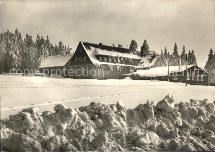 Holzhau Rechenberg-Bienenmuehle HO Gaststaette Fischerbaude
