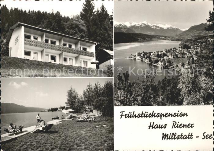 Millstatt Millstaettersee Fruehstueckspension Haus Riener