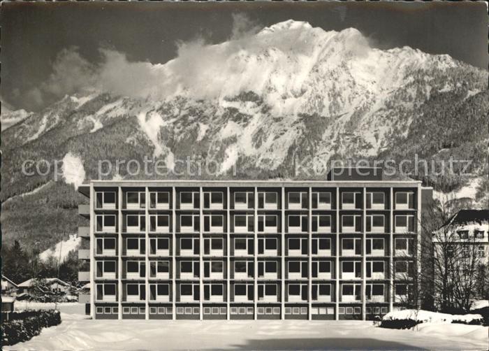 Bad Reichenhall Neues Staedtisches Krankenhaus Hochstaufen