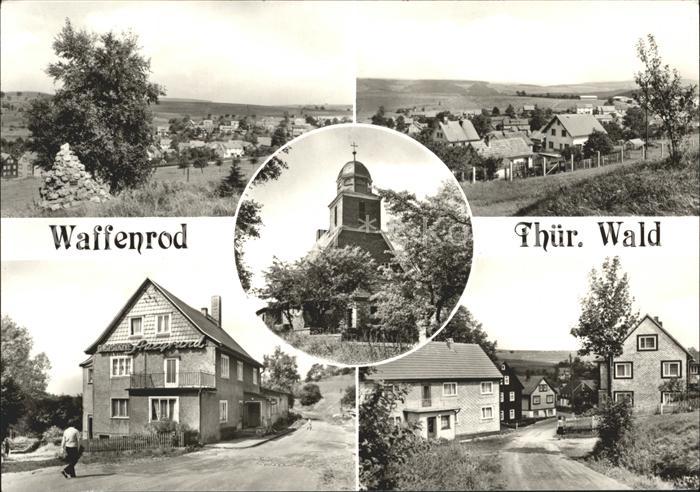 Waffenrod Kirche Gaststaette Auegrund