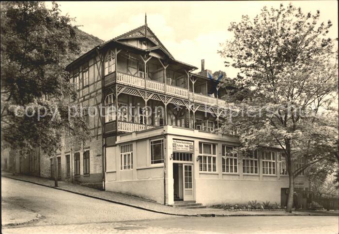 Thale Harz Kurheim Thale Haus Brunhilde