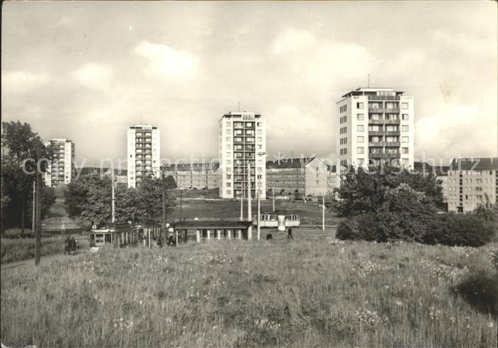 Plauen Vogtland Neubauten Oberen Bahnhof