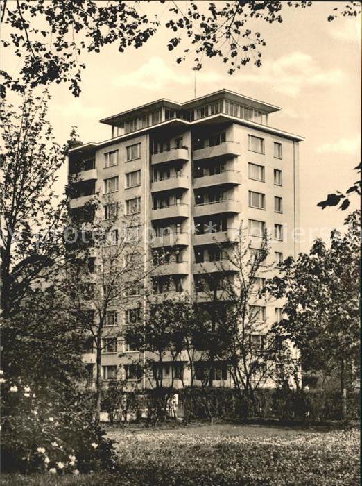 Karl-Marx-Stadt CHEMNITZ Hochhaus Schlossteich