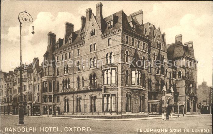 Oxford Oxfordshire Randolph Hotel