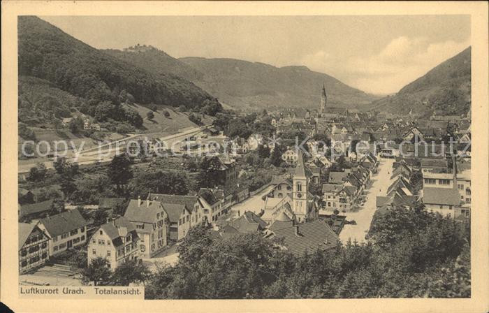 Bad Urach Ortsansicht