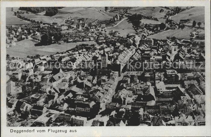 Deggendorf Donau Fliegeraufnahme