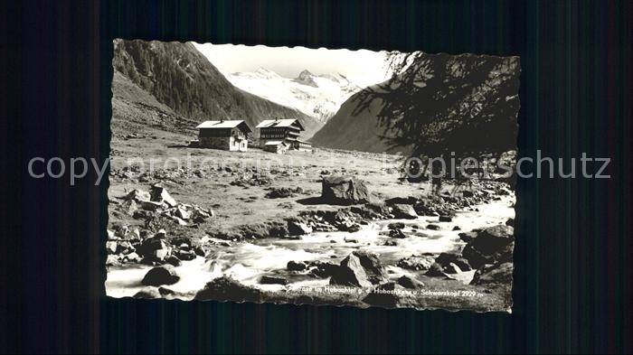 Bramberg Wildkogel Gasthaus Alpenrose Habachtal Kabachkees Schwarzkopf