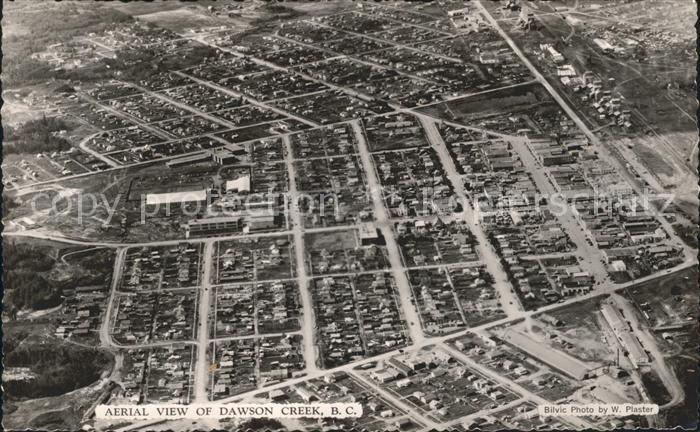 Dawson Creek Fliegeraufnahme