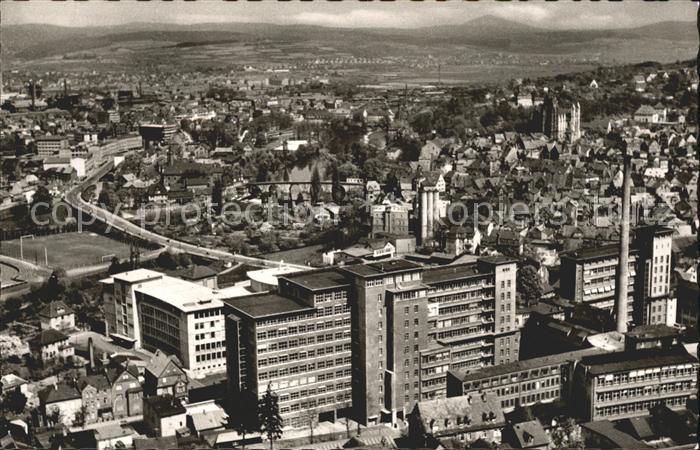 WETZLAR Lahn Hessen Teilansicht vom Kalsmunt