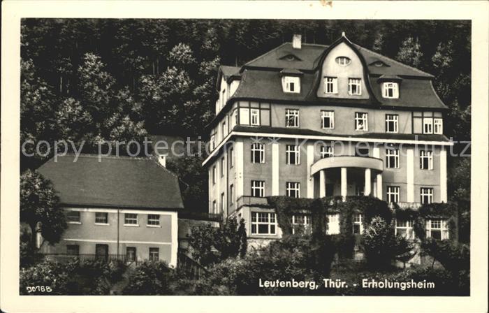 Leutenberg Thueringen Erholungsheim