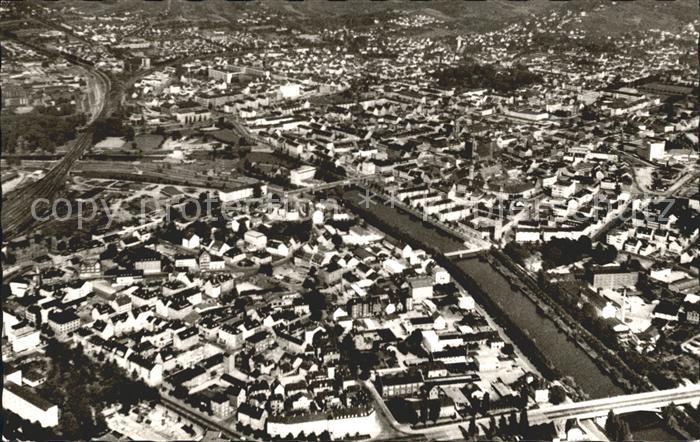 Heilbronn Neckar Fliegeraufnahme