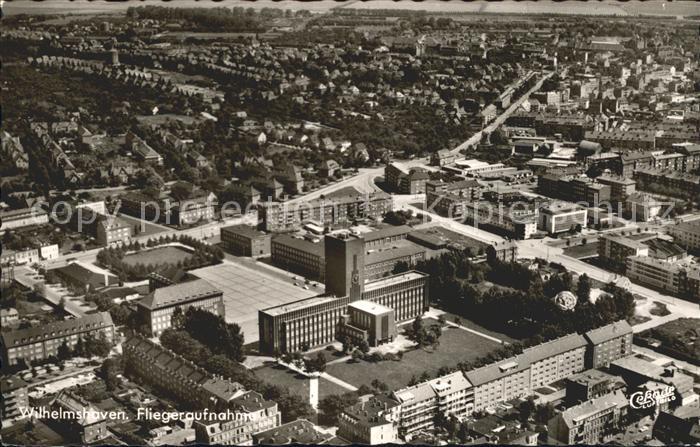 Wilhelmshaven  CITY Fliegeraufnahme