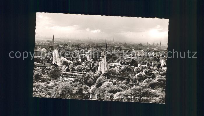 Duisburg Ruhr vom Aussichtsturm