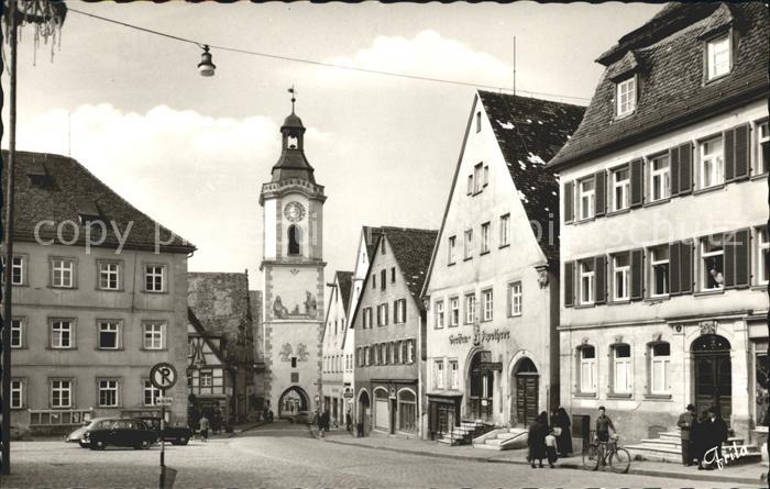 Weissenburg Bayern Marktplatz Spitaltor