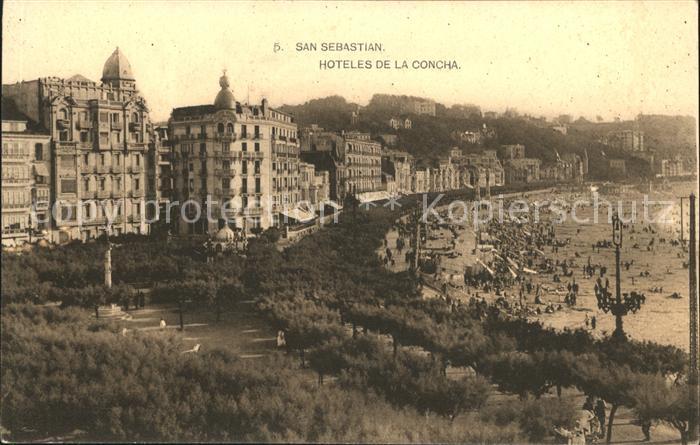 San Sebastian  Pais Vasco ES Hoteles de la Concha