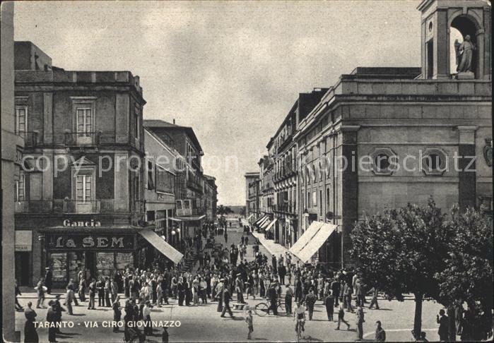 Taranto Via Ciro Giovinazzo