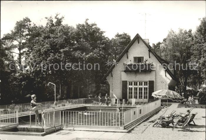 Bad Saarow-Pieskow Ferienobjekt Handwerkskammer Schwimmbassin