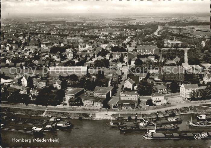 Homberg Duisburg Fliegeraufnahme Hafen
