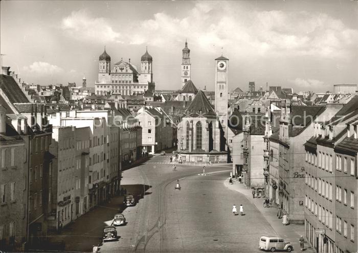 Augsburg Jakobskirche Rathaus Perlachturm