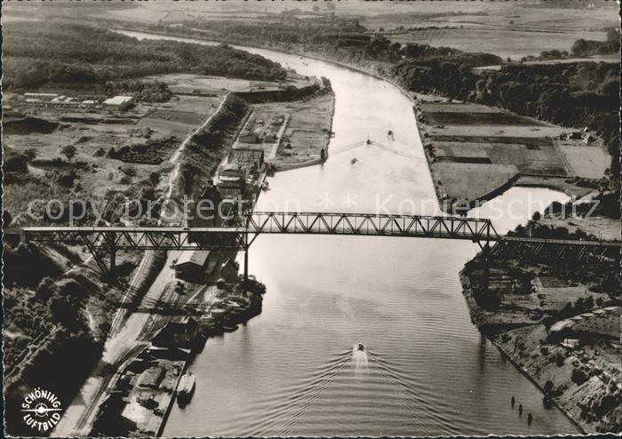 Holtenau Kiel Fliegeraufnahme Prinz Heinrich Bruecke