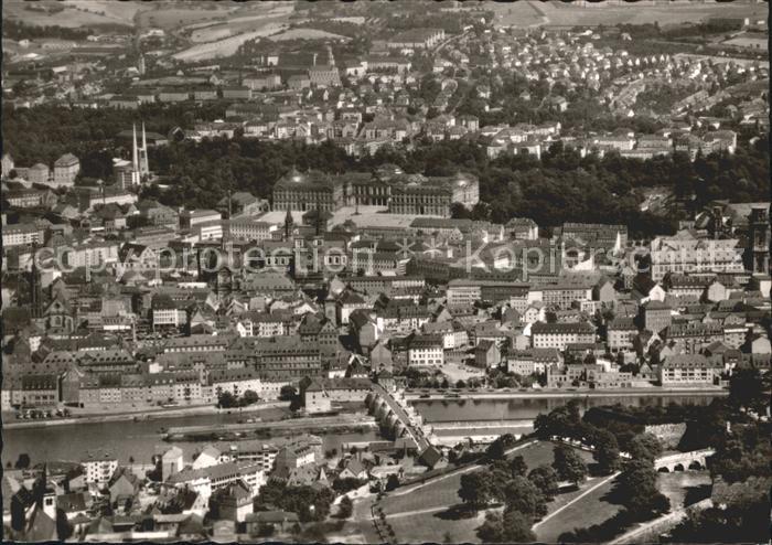 WueRZBURG Bayern Fliegeraufnahme