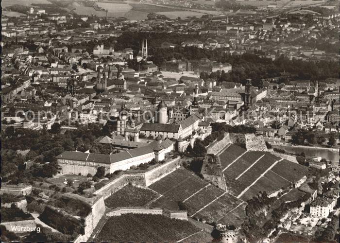 WueRZBURG Bayern Fliegeraufnahme